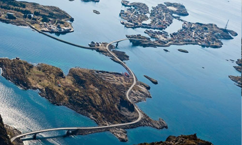 картинка дороги Норвегии